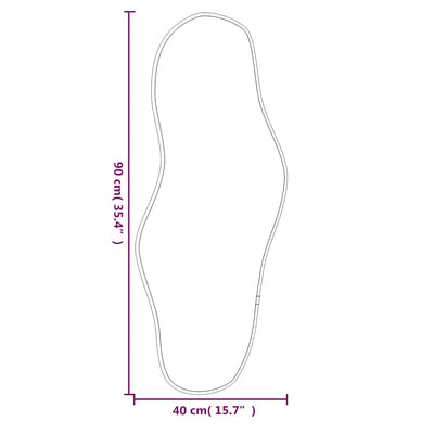 Kulta seinäpeili Piner 90x40cm