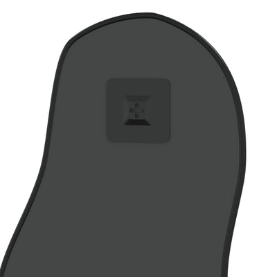 Musta seinäpeili Piner 90x40cm