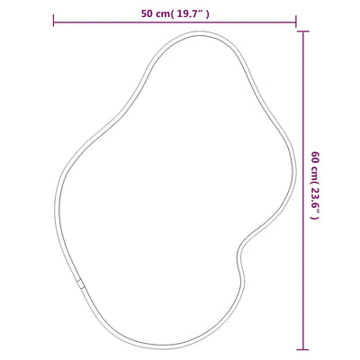 Hopea seinäpeili Fiorina 60x50cm