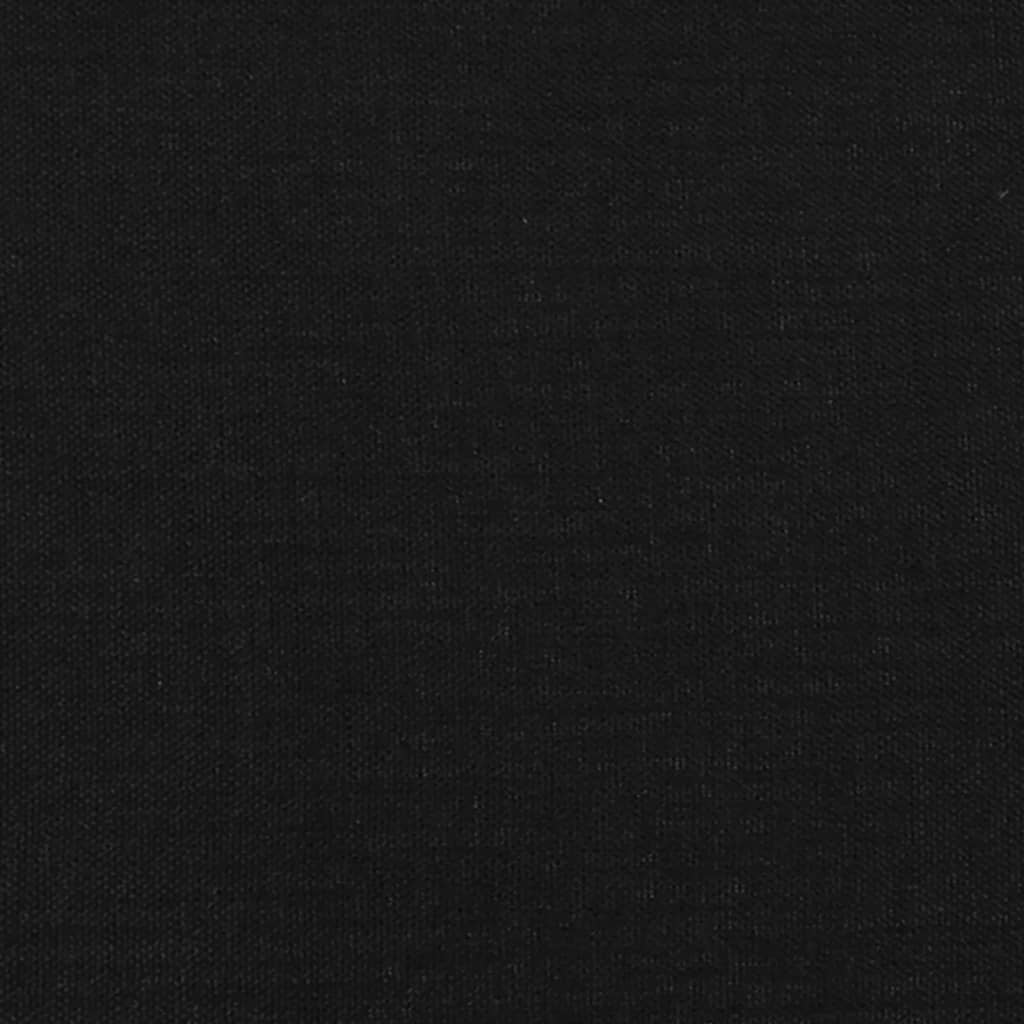 Musta sängynrunko Nurvinci 90x190 (single kangas)