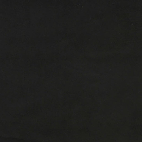 Sängynrunko 180x200cm mustassa sametissa ilman patjaa
