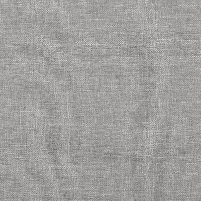 Sängynrunko ilman patjaa vaaleanharmaa 90x190cm Single kangas