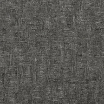 Sängynrunko ilman patjaa tummanharmaa 90x190cm Single kangas