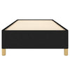 Musta sängynrunko ilman patjaa Nurvinci 90x190cm (single kangas)