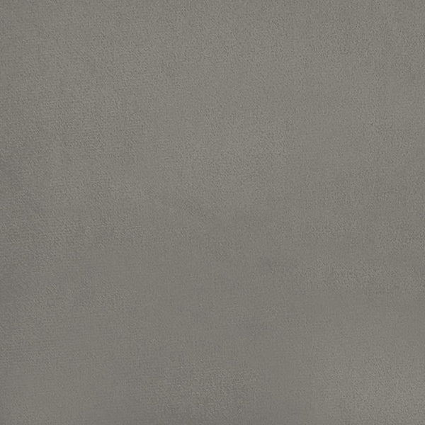 Vaaleanharmaa sängynrunko ilman patjaa 90x190cm Single sametti