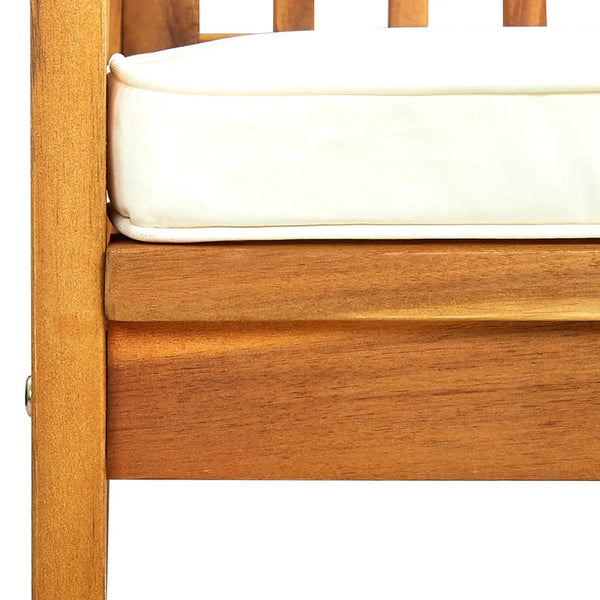 Ulkoruokatuolit tyynyillä Michette (4 kpl akasiapuu)