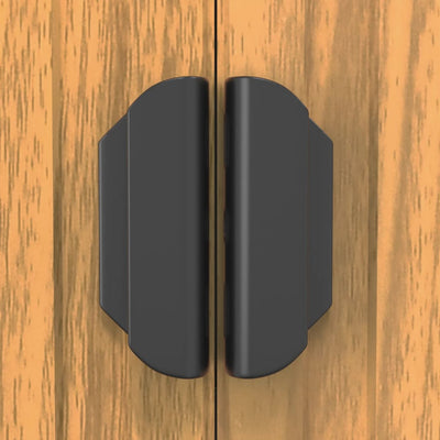 Vaaleanruskea puutarhavaja Kallie 192x108x223cm (galvanoitu teräs)