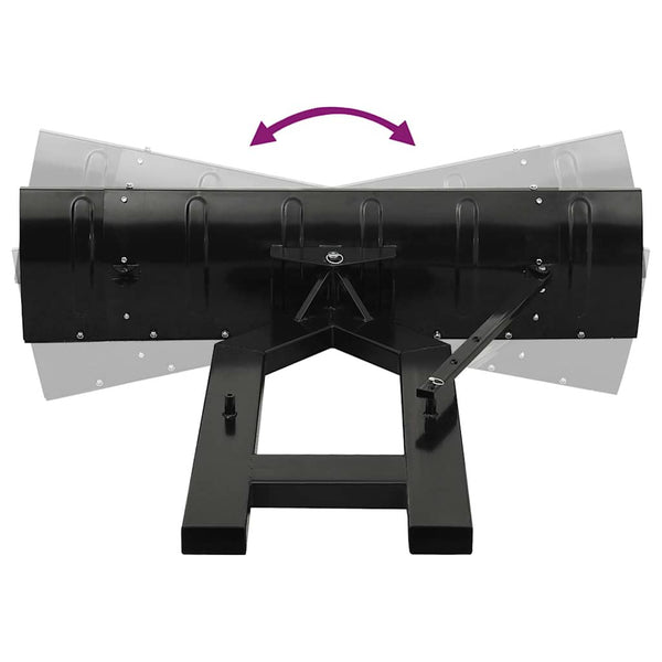 Trukin lumiaura 150x38 cm musta