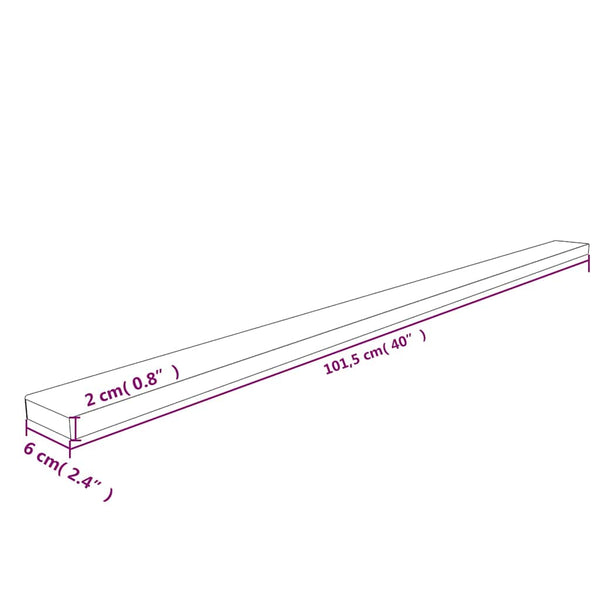 Kulmasuojat 2 kpl keltainen ja musta 6x2x101,5 cm PU
