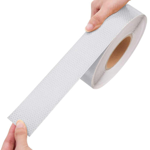 Heijastinteippi valkoinen 5 cm x 50 m PVC