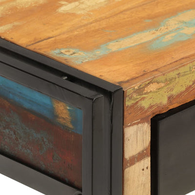 Konsolipöytä 110x30x76 cm kierrätetty täyspuu