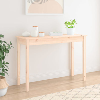 Konsolipöytä 110x40x75 cm täysi mänty