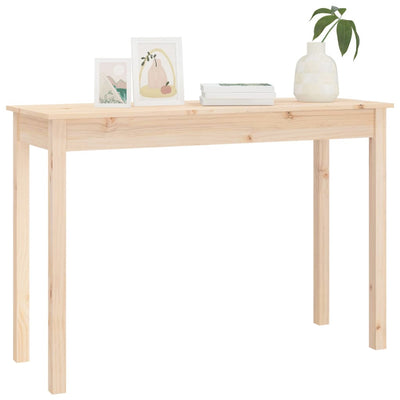 Konsolipöytä 110x40x75 cm täysi mänty