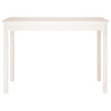 Puinen ruokapöytä valkoinen Olden 110x55x75 cm