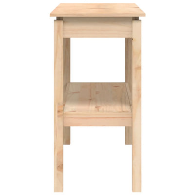 Konsolipöytä 110x40x75 cm täysi mänty