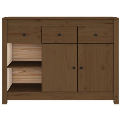 Senkki hunajanruskea 100x35x74 cm täysi mänty