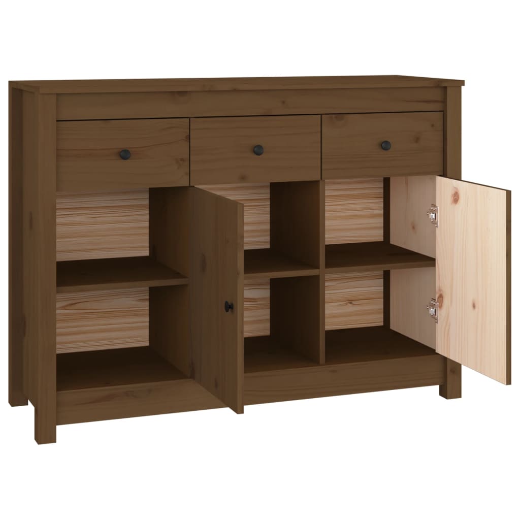 Hunajanruskea senkki Kade 100x35x74cm (mänty)