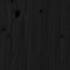 Senkki musta 100x35x74 cm täysi mänty