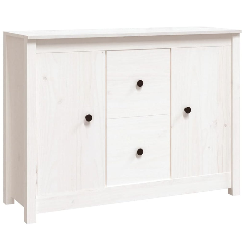 Valkoinen senkki Vie 100x35x74cm (mänty)