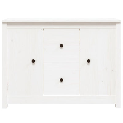 Valkoinen senkki Vie 100x35x74cm (mänty)