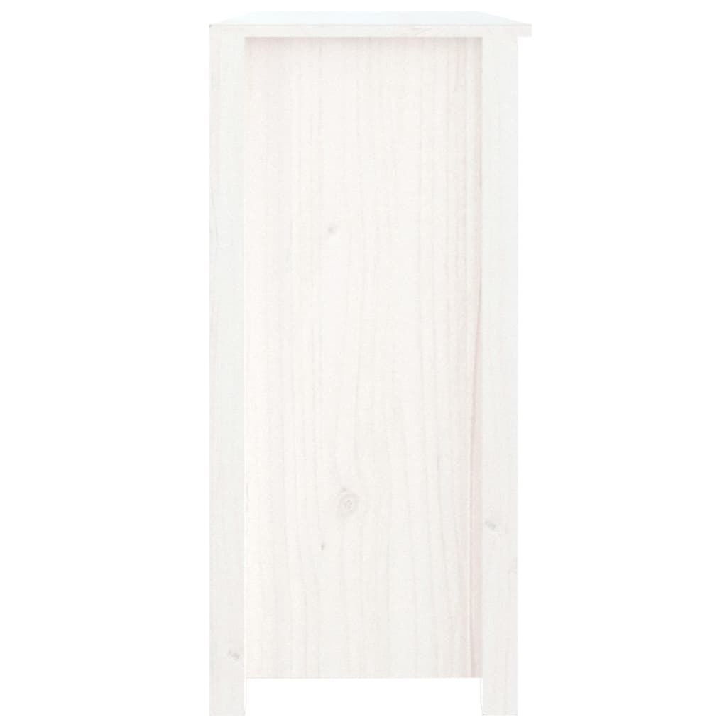 Valkoinen senkki Vie 100x35x74cm (mänty)