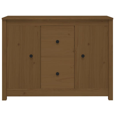 Senkki hunajanruskea 100x35x74 cm täysi mänty