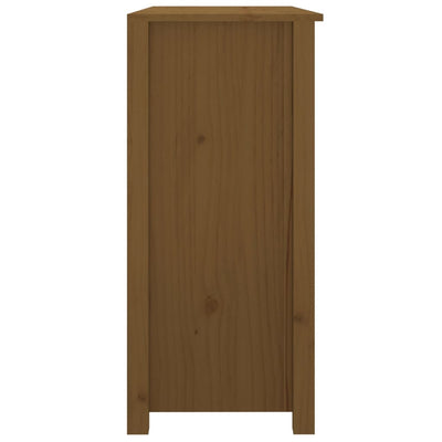 Senkki hunajanruskea 100x35x74 cm täysi mänty