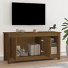TV-taso hunajanruskea 103x36,5x52 cm täysi mänty