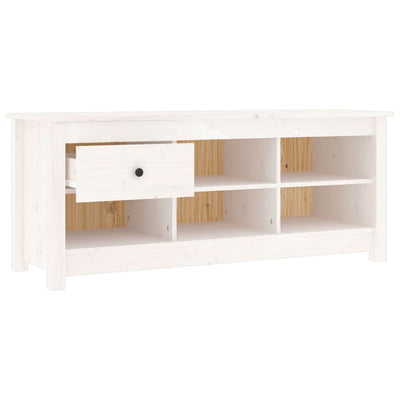 Kenkäkaappi valkoinen 110x38x45,5 cm täysi mänty