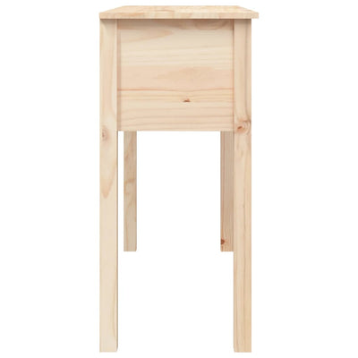 Konsolipöytä 100x35x75 cm täysi mänty