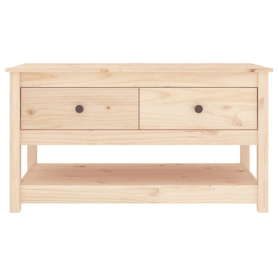 Sohvapöytä 102x49x55 cm täysi mänty