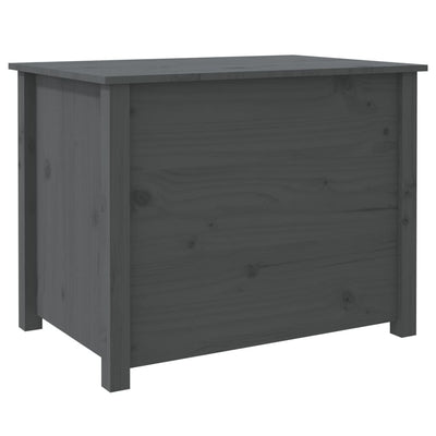 Sohvapöytä harmaa 71x49x55 cm täysi mänty