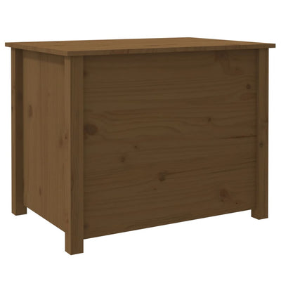 Sohvapöytä hunajanruskea 71x49x55 cm täysi mänty