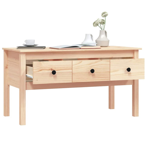Sohvapöytä 102x49x55 cm täysi mänty