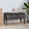 Sohvapöytä harmaa 102x49x55 cm täysi mänty