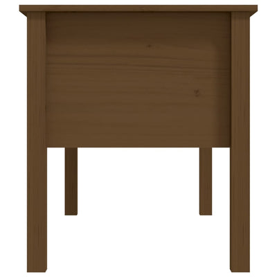 Sohvapöytä hunajanruskea 102x49x55 cm täysi mänty
