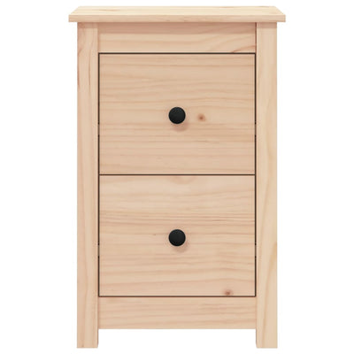 Yöpöydät 2 kpl 40x35x61,5 cm täysi mänty