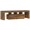 TV-taso LED-valoilla savutammi 140x36,5x40 cm
