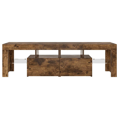 Savutammi tv-taso led-valoilla Grozdana 140x36,5x40cm