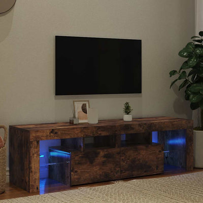 Savutammi tv-taso led-valoilla Grozdana 140x36,5x40cm