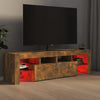 TV-taso LED-valoilla savutammi 140x36,5x40 cm