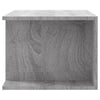 TV-taso LED-valoilla harmaa Sonoma 90x39x30 cm