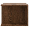 TV-taso LED-valoilla ruskea tammi 90x39x30 cm