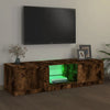 TV-taso LED-valoilla savutammi 140x40x35,5 cm