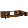 TV-taso LED-valoilla savutammi 140x40x35,5 cm