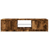 TV-taso LED-valoilla savutammi 140x40x35,5 cm