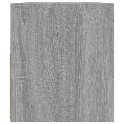 TV-taso LED-valoilla harmaa Sonoma 90x35x40 cm