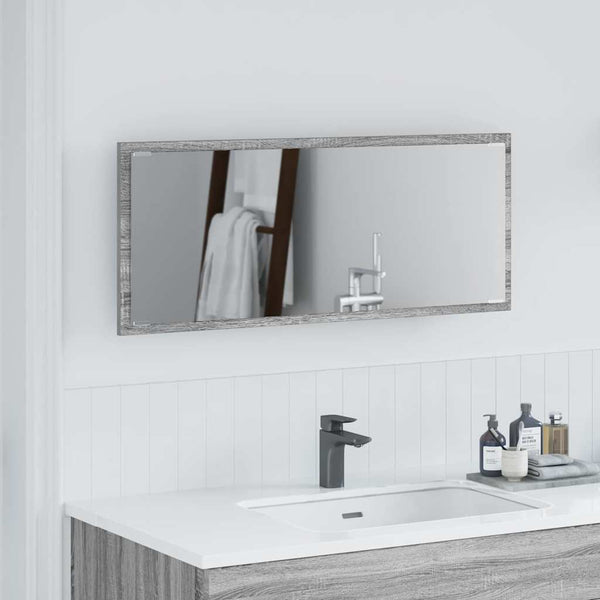 Peili Harmaa Sonoma 90 x 8,5 x 37 cm Tekninen puu