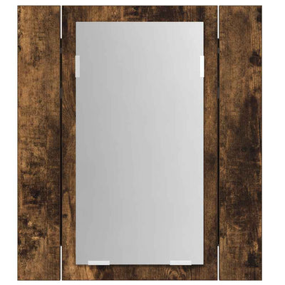 Savutammi led peilikaappi Leun 40x12x45cm (puinen)