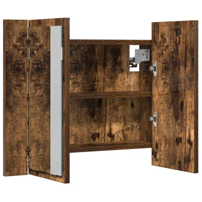 Savutammi led peilikaappi Cinoneva 60x12x45cm (puinen)